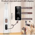 thumbnail image 3 of New Dog Paw Trimmer with LED Light Fully Waterproof Pet Hair Trimmer with LED Display Dog Clippers for Grooming 18mm Widen Blade, 3 of 5
