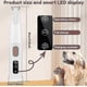 thumbnail image 3 of New Dog Paw Trimmer with LED Light Fully Waterproof Pet Hair Trimmer with LED Display Dog Clippers for Grooming 18mm Widen Blade, 3 of 5