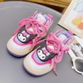 thumbnail image 3 of Sanrios Hellokittys Cinnamoroll My Melody Kuromi zapatillas para niños zapatillas luminosas de dibujos animados zapatos planos casuales zapatos versátiles de caña alta, 3 of 5