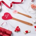 thumbnail image 5 of Cook with Color 2 Piece Spatula Set for Baking or Gifting, Hugs, 5 of 5