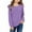 Purple, variant on REDARER Girls Long Sleeve Blouse Top with Lace Trim Fashionable Fall Winter Tunic Shirt for Big Kids and Tweens,Kids Clothing,Size:7-8 Years