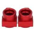 thumbnail image 4 of Asiento del eje trasero, aleación de aluminio RC, conjunto de soporte de buje de brazo de nudillo trasero izquierdo y derecho para coches LOSI 1/10 22S 2WD RC, 4 of 8