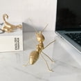 thumbnail image 5 of Gold Butterfly Figurine Home Decor, Solid Metal Butterfly Centerpiece Decoration, Mini Insect Ornament Animal Desk Figurines for Home Office Desktop, 5 of 6