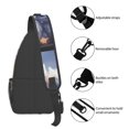 thumbnail image 4 of Lsque Cute Animal Couple Pattern Cross Chest Bag Diagonally – Premium Durable Front Chest Sling with Adjustable Padded Strap, High-Capacity Storage, 4 of 8