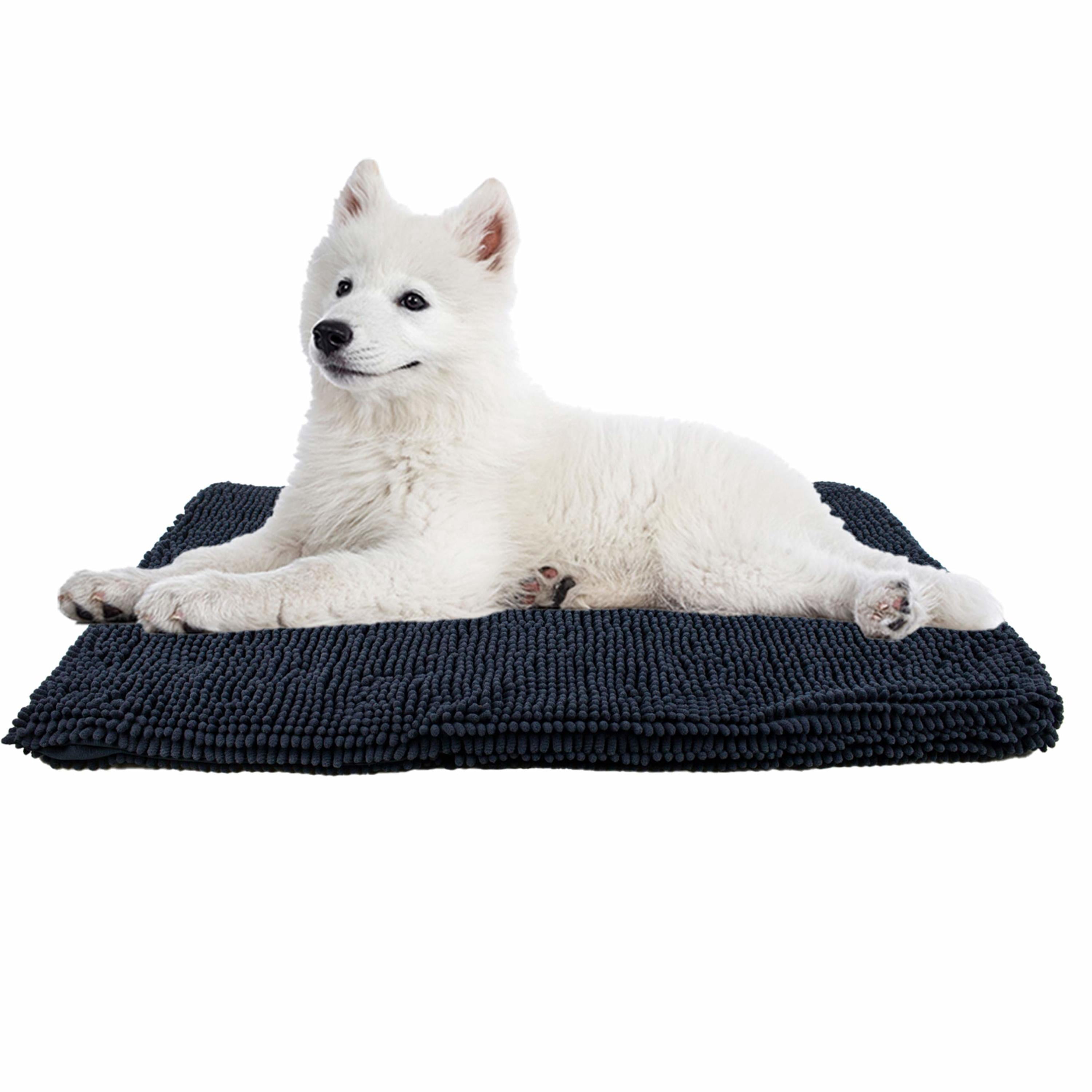 My Doggy Place Soft Microfiber Dog Crate Mat, Machine Washable Dog Bed, Lg