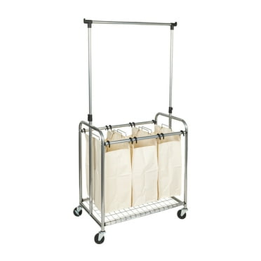 Household Essentials Commercial Laundry Sorter, Beige