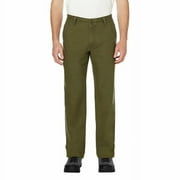Legendary Outfitters Mens Stretch Relaxed Fit Canvas Pants | Green, 38x30