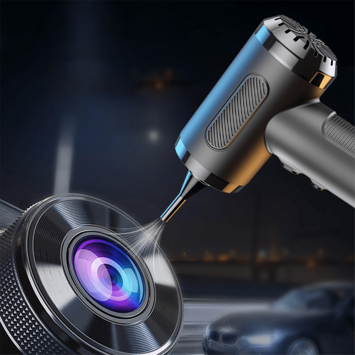 Cordless Air Duster Blower Cleaner USB Charging Computer Household Blower Cleaner Car High Power Powerful Cleaning