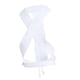 thumbnail image 4 of Kimono japonés Obi Cinturón Decoración Ropa Decoración 80 x 4,5 cm Blanco Fácil de usar Poliéster duradero Poliéster para fiesta, 4 of 9