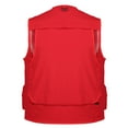 thumbnail image 3 of JARUSITE Fishing Photography Vest Summer Multi Pockets Mesh Jackets Quick Dry Waistcoat, 3 of 7