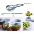 thumbnail image 3 of Avocado Slicer Tool, 3-in-1 Avocado Saver with Kiwi Knife Included, Avocado Cutter for Cuber Dicer,Fruit Vegetable Avocado Tools - Kitchen Gadgets (Saver+Slicer+Cutter), 3 of 7
