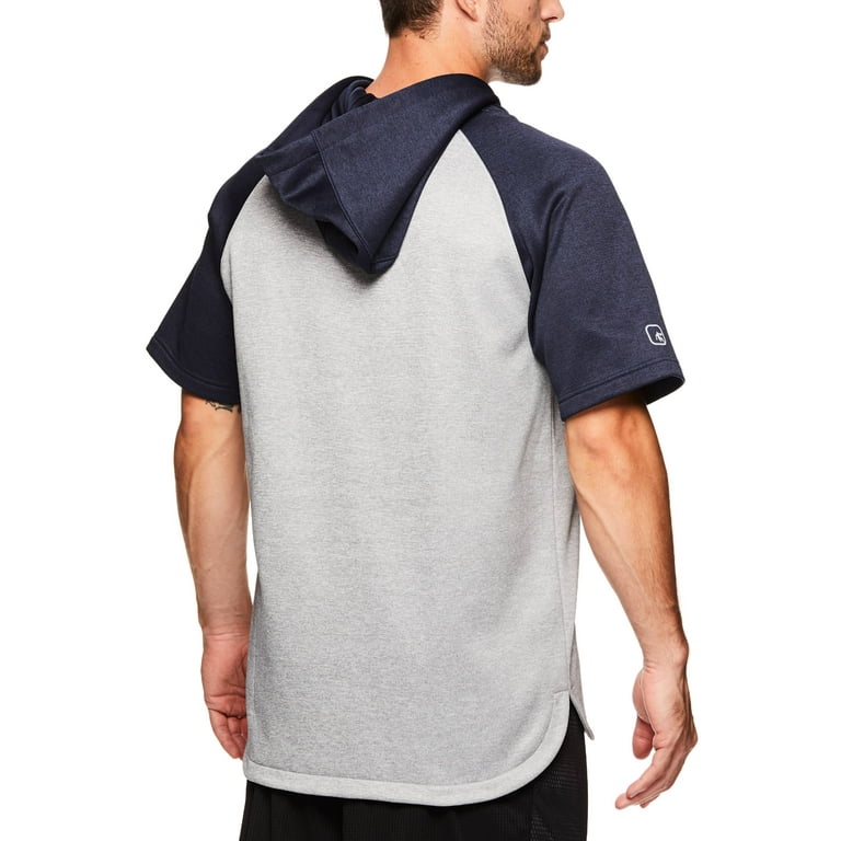 And1 short sleeve hoodie top
