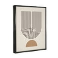 thumbnail image 4 of Stupell Industries Contemporary Boho Arch Abstract Painting Black Floater Framed Art Print Wall Art, 25 x 31, 4 of 10