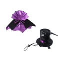 thumbnail image 2 of Aoznliie Dog Clothes, Halloween Pet Cloak with Hat for Party Apparel, 11x4 inch Adjustable Costume Set for Cats Dogs, Purple, 2 of 6