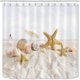 thumbnail image 2 of Shower Curtain, Polyester Fabric, Extra-long Bath Curtain, Waterproof, Anti-mold, Bathroom Decor, Home Accessory, With Curtain Hooks, 2 of 5