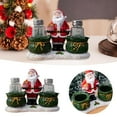 thumbnail image 1 of KER Santa Kitchen Jar Pepper Shaker Decorative Holiday Tabletop Ornament For Home Dining, 1 of 6