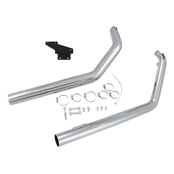 Vance & Hines Straightshots Chrome Exhaust System (17817)