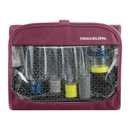 Tri Fold Organizer - Travelon Trifold Wet/Dry Quart Bag with Bottles 7