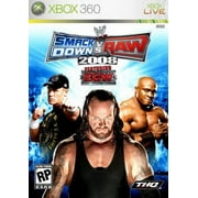 Restored WWE SmackDown vs Raw 2008 - Xbox 360 Videogame
