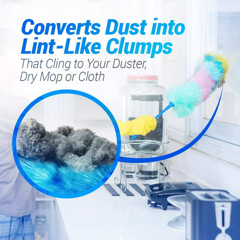 Fuller Brush Duster Spray – 2 Pack 15.5 oz - High Quality Multi Surface Dust Removing Sprayer - Safe Household Cleaning for Floors, Furniture, Blinds