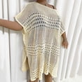 thumbnail image 2 of JJHGVB Cover Up swim cover up for women beach vacation clothes for women Casual Beach beach cover ups for women beach wear for women Beach Dress Vacation Coverup for Swimwear Beige 2XL, 2 of 7