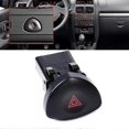 thumbnail image 4 of Emergency Hazard Lights Warning Switch Button Plastic & Metal High Reliability Warning Switch Button Fit For Renault Clio II, 4 of 5