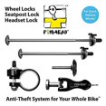 thumbnail image 2 of Pinhead Bicycle Locking Skewer Set, 4 Piece, 2 of 3
