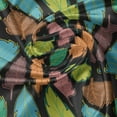 thumbnail image 5 of Ambesonne Leaves Valance Pack of 2, Colorful Leaf Designs, 54"X18", Charcoal Grey Multicolor, 5 of 5