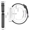 thumbnail image 3 of Correas De Repuesto De Silicona, Pulsera Ajustable Suave Compatible Con Reloj Inteligente Id205 Id205L Id205S Monstrate EL017500-02, 3 of 5