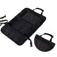 thumbnail image 4 of REACHISE Multifunction Car Storage Bag Auto Seat Back Pouch Hanging Pockets Organizer (Black), 4 of 8