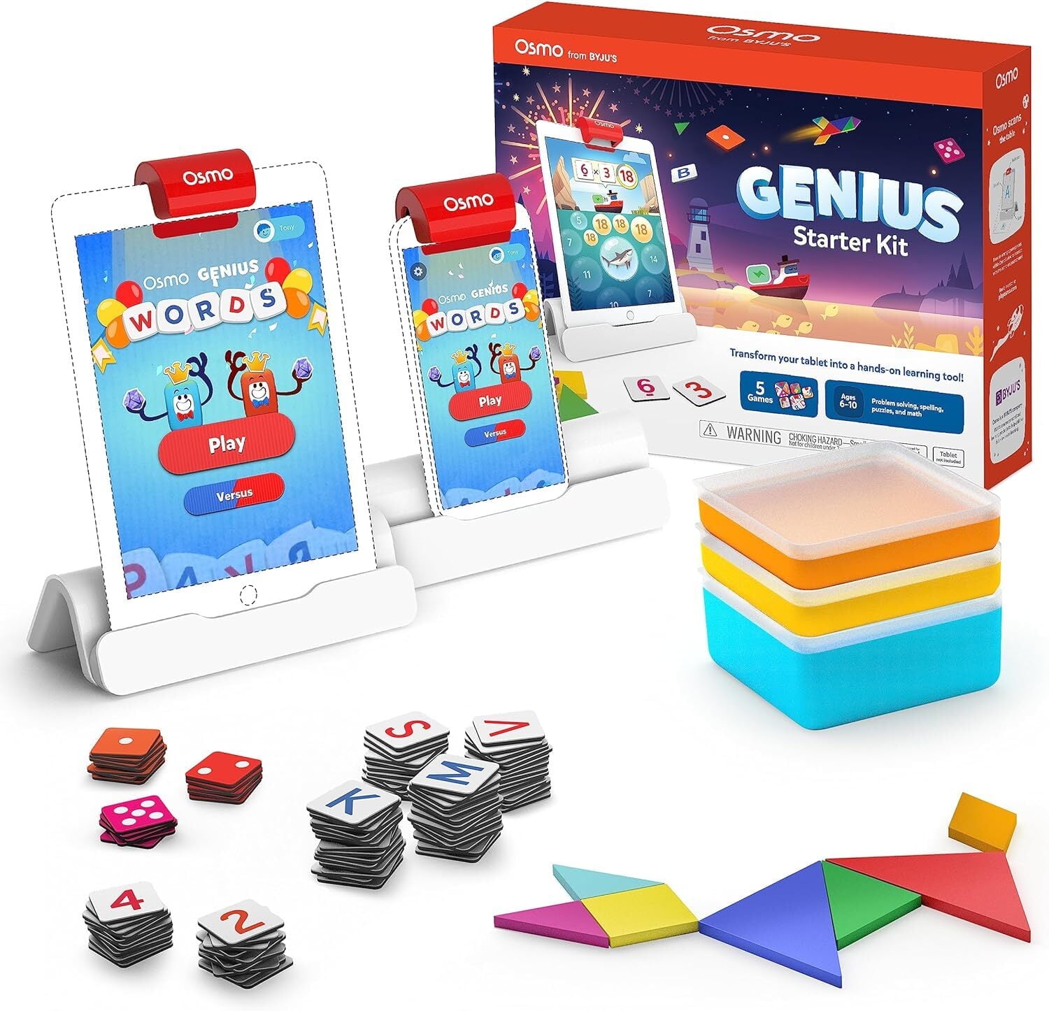 Osmo ジーニアススターターキット for iPad Osmo Genius Kit - Walmart.com