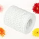 thumbnail image 3 of 1 rollo de 210 m de materiales creativos para embalaje floral, alambre resistente de enredadera, alambre rústico para envolver ramos de flores (blanco), 3 of 5