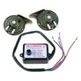 thumbnail image 3 of Juego de controlador de bocina eléctrica genérica de 12V para coche, piezas de reparación de motocicletas, unidad de control resistente, caja de 12 sonidos, 3 of 8