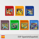 thumbnail image 2 of GBC Series Game Cartridge 16-Bit Video Game Console Card Red Yellow Blue Green Crystal Golden Silver Spanish Language, 2 of 4