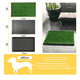 thumbnail image 2 of Tapete Entrenador Para Perros Pasto Sanitario Césped 71*46cm Xtellar verde, 2 of 4