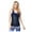 Black - 001, variant on Aeropostale Womens Run Don't Walk Tank Top, White, Juniors, X-Large