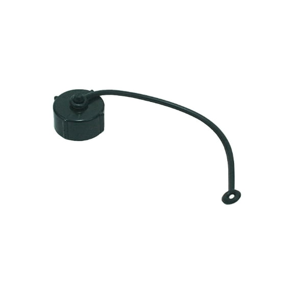 Valterra Replacement Black 3/4" Coupler Garden Hose Cap with Strap - T1020-1D