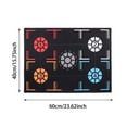 thumbnail image 3 of Basketball Training Mats, Basketball Door Mat Rubber, Silent Absorbing Basketballs Footworks Mats, Training Mat Carpet Trainer for men Home Basketballs Trainings(40x60cm), 3 of 4