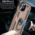 thumbnail image 5 of CoverON Apple iPhone 11 Pro Case with Magnetic Car Mount Compatible Ring Holder Kickstand Phone Cover - Resistor Series, 5 of 8
