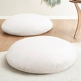 thumbnail image 1 of Codi Round Floor Pillow Insert 2 Sets, Large Thick Meditation Cushion, Circular Seating Cushions and Pouf Inserts, 32 Inch, Memory Foam Added (Advanced), 1 of 7