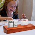 thumbnail image 5 of 2025 Wooden Playing Card Holder Tray Rack Organizer for Adults 13.8 Inch 3.1 Inch, 5 of 5