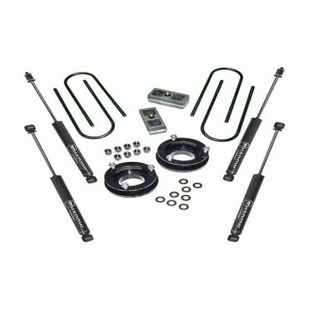 Superlift | K1005 | 2" Lift Kit - Complete Lift Kit with Front & Rear Superlift Shadow Series Shocks | Fits 2003-2013 Ram 2500 / 3500 4WD