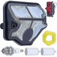 thumbnail image 1 of Air Fuel Filter Hose For Husqvarna 36 41 136 136le 137 137e 141 142 242 246 254 257 261 Trache Safare With Replaces, 1 of 4