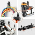 thumbnail image 3 of stusgo 4 Pack Garage Hooks Heavy Duty, Wall Mount Tool Organizer for Hanging Garden Tools, Ladders and Bulky Items (Orange), 3 of 6