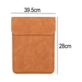 thumbnail image 2 of Computer protective leather case Vertical edition Waterproof wear-resistant - 14.1-15.4 inch, 2 of 5
