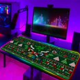thumbnail image 1 of Alfombrilla de ratón Razer RGB grande para juegos de Anime, alfombrilla LED para ratón, accesorios para jugadores, alfombrilla de escritorio para PC con mesa LOL retroiluminada LIUWENJING unisex, 1 of 2