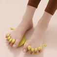 thumbnail image 1 of Arch Support Foot Trainers Thickened Silicone Toe Spacers For Daily Comfort Foot Exercise Alignment 2PCS, 1 of 3
