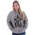 thumbnail image 3 of Halloween Witch Don't Kill My Vibe Hoodie Sweatshirt Women Men Brisco Brands X, 3 of 5