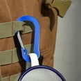 thumbnail image 2 of 12pcs Outdoor Camping Carabiner Climbing Quick Hanging Buckle (Royal Blue), 2 of 8