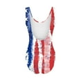thumbnail image 3 of 50% off Bathing Suit for Women 4th Of July ZHUGeLI Ladies Fashion Printed Swimsuit Swimsuit Sleeveless Swimsuit American Flag Patriotic Outfits, 3 of 5